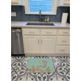 thumbnail image 3 of Carolines Treasures BB8536RUG Grenouille Poisson Scène Machine Lavable Mémoire Tapis de Mousse, 3 of 4
