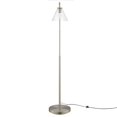 thumbnail image 6 of Floor Lamp Light, Silver, Glass, Modern Contemporary Mid-Century Industrial, Mid Century Living Kitchen Cafe Bistro Restaurant Hospitality, 6 of 9