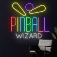thumbnail image 2 of Handmadetneonsign Pinball Neon Sign, Pinball Led Light, Pinball Neon Light, Arcade Led Sign, 2 of 5