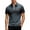 A248-Gray, variant on Kalauyu Zip Up Golf Shirts for Men Turn Down Collar Short Sleeve Shirts Gradient Print Top Lightweight Quick Dry Summer Tops