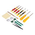 thumbnail image 2 of 17Pcs for Switch Repair Tool Screwdriver Pry Suction Cup Cleaning Brush Joystick Repair Kit for 3DS 2DS, 2 of 5