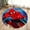 B, variant on Round Area Rug Colorful Spider Man Cartoon Carpet Modern 3D Art Aesthetic Rugs Living Room Bedroom Playroom Non-Slip Decorative Floor Mat