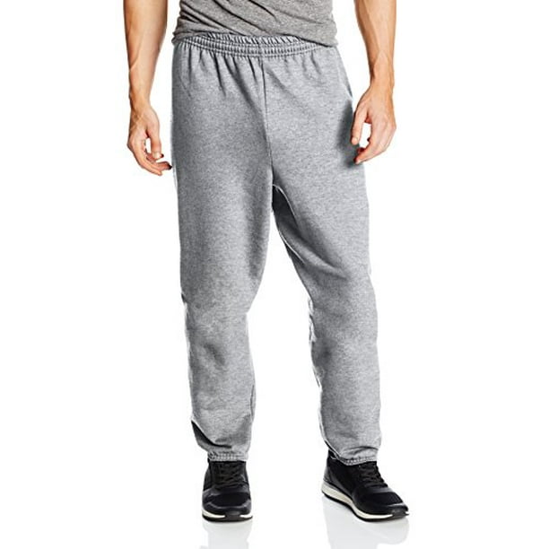 Hanes - Hanes Men's EcoSmart Fleece Sweatpant, Light Steel, X-Large Pack of 2 - Walmart.com