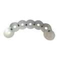 thumbnail image 1 of Milaget Cymbal Sizzle Chain Percussion Instruments Parts for Rides Drum Kit Crashes Large loop, 1 of 9