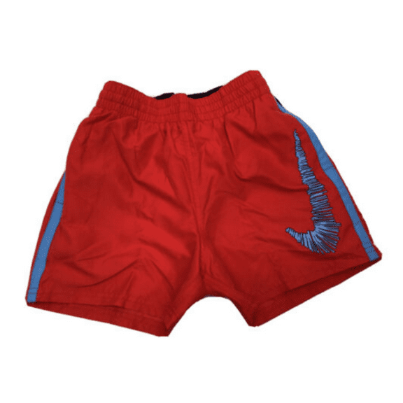 Nike Swim Boys' Color Block Diverge 4 Volley Shorts, University Red, Medium