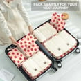 thumbnail image 6 of Livhil 8Pcs Packing Cubes for Luggage, Travel Packing Organizers Packing Cubes for Travel (Strawberry), 6 of 8