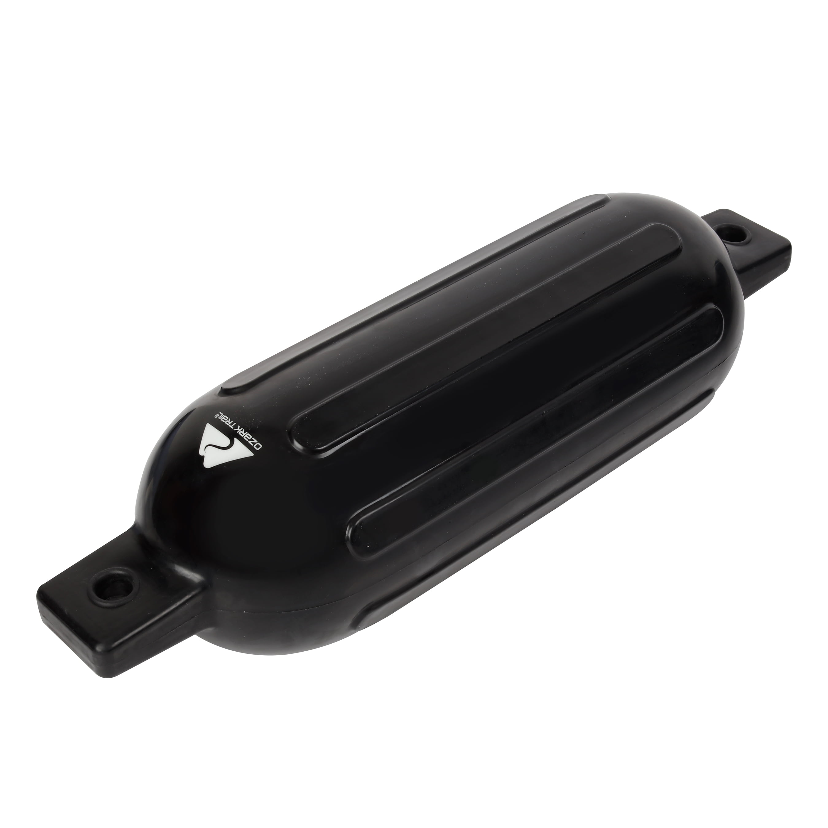 (2 pack) Ozark Trail 6.5" x 23" Inflatable Boat Bumper Marine Boat Fender, Black