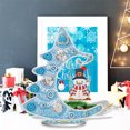 thumbnail image 4 of Cuadros Decorativos Kit de mosaico de diamantes de imitación de punto de cruz con pintura de diamantes de Navidad, adorno de escritorio Ndcxsfigh Nuevos Originales, 4 of 9