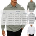 thumbnail image 7 of LIaqionyy Big and Tall Golf Shirts for Mens Long Sleeve Button Collared Pullover Shirt Business Work Tops with Pocket, 7 of 7
