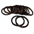 thumbnail image 1 of Bamboo54 13138 Anneau de Serviette en Bambou Foncé - Lot de 10, 1 of 1