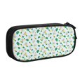 thumbnail image 2 of Vsdgher Pineapple Print Large Capacity Pencil Case Pouch with Zipper, Portable Aesthetic Big Capacity Pencil Cases Pen Office Travel Stationery Bag, 2 of 7