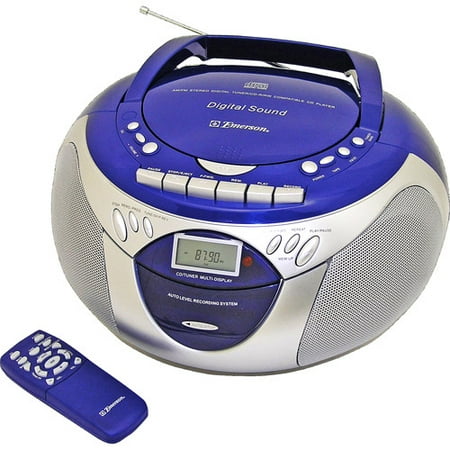 Emerson Portable CD Player With AM/FM And Cassette