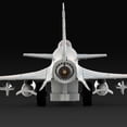 thumbnail image 3 of Modèle d'Avion de Chasse 1/72 en Métal à Rétrofriction pour Collection, 3 of 8