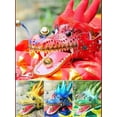 thumbnail image 5 of Lightweight Poi with 3D Dragon Head & Swing Rope Combo for Kids and Beginners, Flowy Dragon Ribbon Streamer Outdoor Fitness Stage Prop Set, 5 of 10