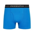 thumbnail image 3 of Crosshatch - Pantalones Cortos Cuadrados Raxol para Hombre - Pack de 2 (Azul), 3 of 3