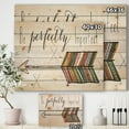 thumbnail image 3 of Designart 'Be perfectly imperfect Boho Arrow I' Bohemian & Eclectic Print on Natural Pine Wood, 3 of 3