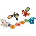 thumbnail image 3 of Bakugan Baku-Gear 4-Pack, Fused Sabra x Pyravian Ultra with Baku-Gear and Howlkor x Serpenteze Ultra Collectible Action Figures, 3 of 7