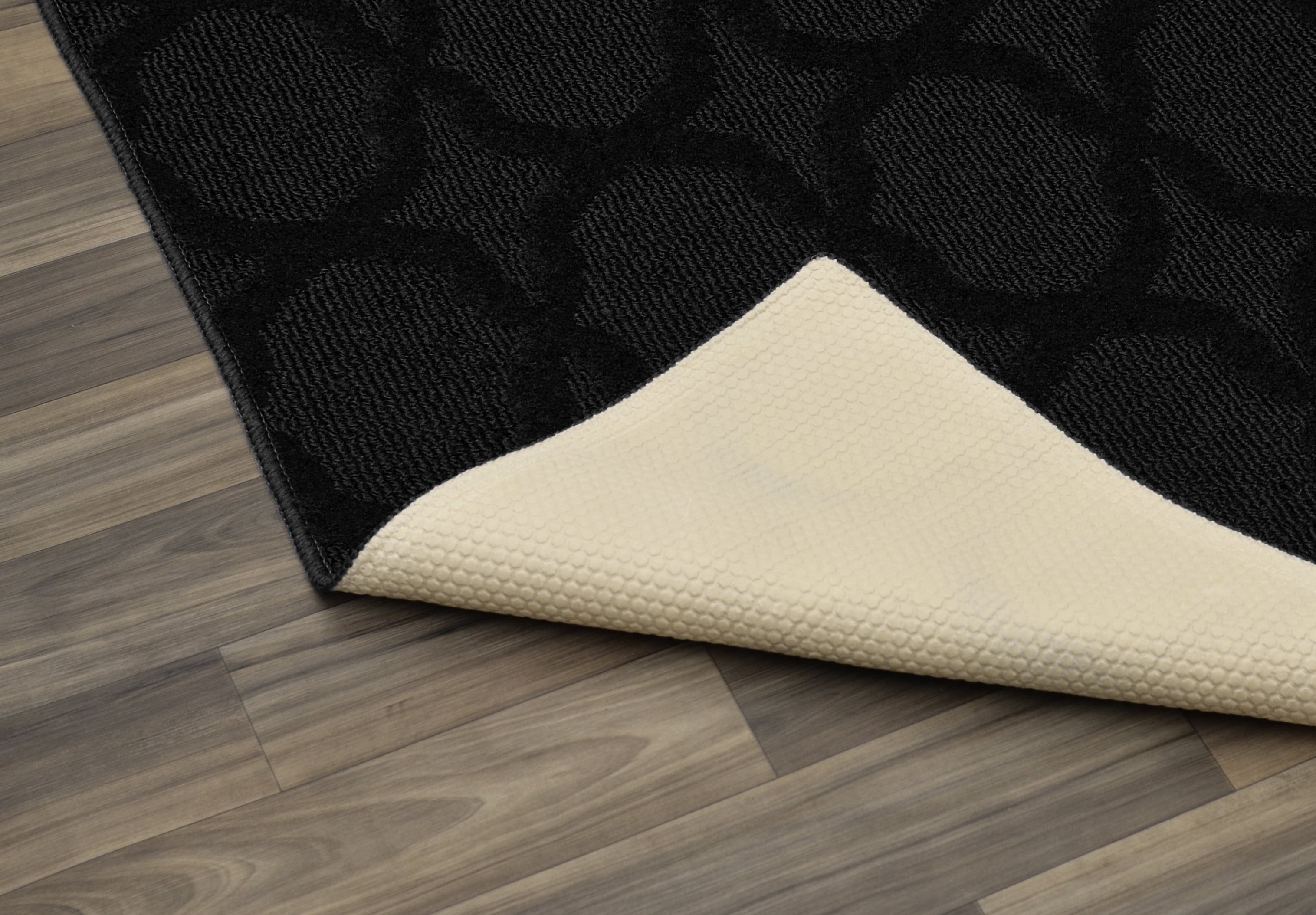 Garland Rug Sparta Black Indoor Area Rug, 4' x 6'