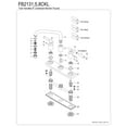 thumbnail image 6 of Kingston Brass FB2138CKL Kaiser Double-Handle 8" Centerset Kitchen Faucet, Brushed Nickel, 6 of 7