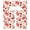 Pomegranates Flowers, variant on Violet Linen European Fruits Flowers Pattern, Polyester Printed, Pomegranates Flowers, 1 of 60" x 18", 2 of 30" x 36" Decorative Window Treatment Rod Pocket Kitchen Curtain Panel Tiers and Valance