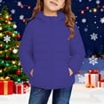 thumbnail image 2 of KAUOD Girls Winter Puffer Coats Quilted Windproof Hooded down Jackets Kids Zip up Waterproof Lightweight Outwear with Pockets, 2 of 6