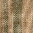 thumbnail image 7 of Contemporary Home Living Dobby Striped Burlap Fringed Table Runner - 108" - Beige and Olive Green, 7 of 7