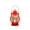 Red, variant on Happy date LED Vintage Lantern Halloween Pirate Lantern Flickering Flame Rustic Hanging Lantern for Indoor Outdoor Garden Patio Yard Home Decor