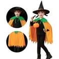 thumbnail image 3 of Weebloom Halloween Tee Shirts for Kids Boys Girls Casual Pumpkin Leaf Top for Everyday Wear Outdoor Play Comfortable Toddler Tee Outwear,1-9 Years, 3 of 7