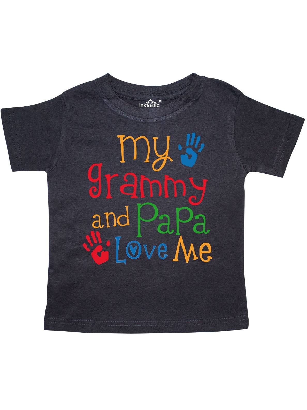 Inktastic Grammy Loves Me Grandchild Gift Toddler T-Shirt From Grandkids Cute