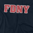 thumbnail image 2 of New York City T-Shirt Fdny Unisex Graphic Tee For Men & Women Navy&nbsp;, 2 of 7
