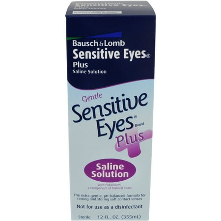 Bausch & Lomb Gentle Sensitive Eyes Contact Lens Cleaners 12oz, 5-Pack