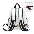 thumbnail image 6 of Mini Backpack Grey Square Pattern - Durable with Safety Features for 3-8 Years, 6 of 9