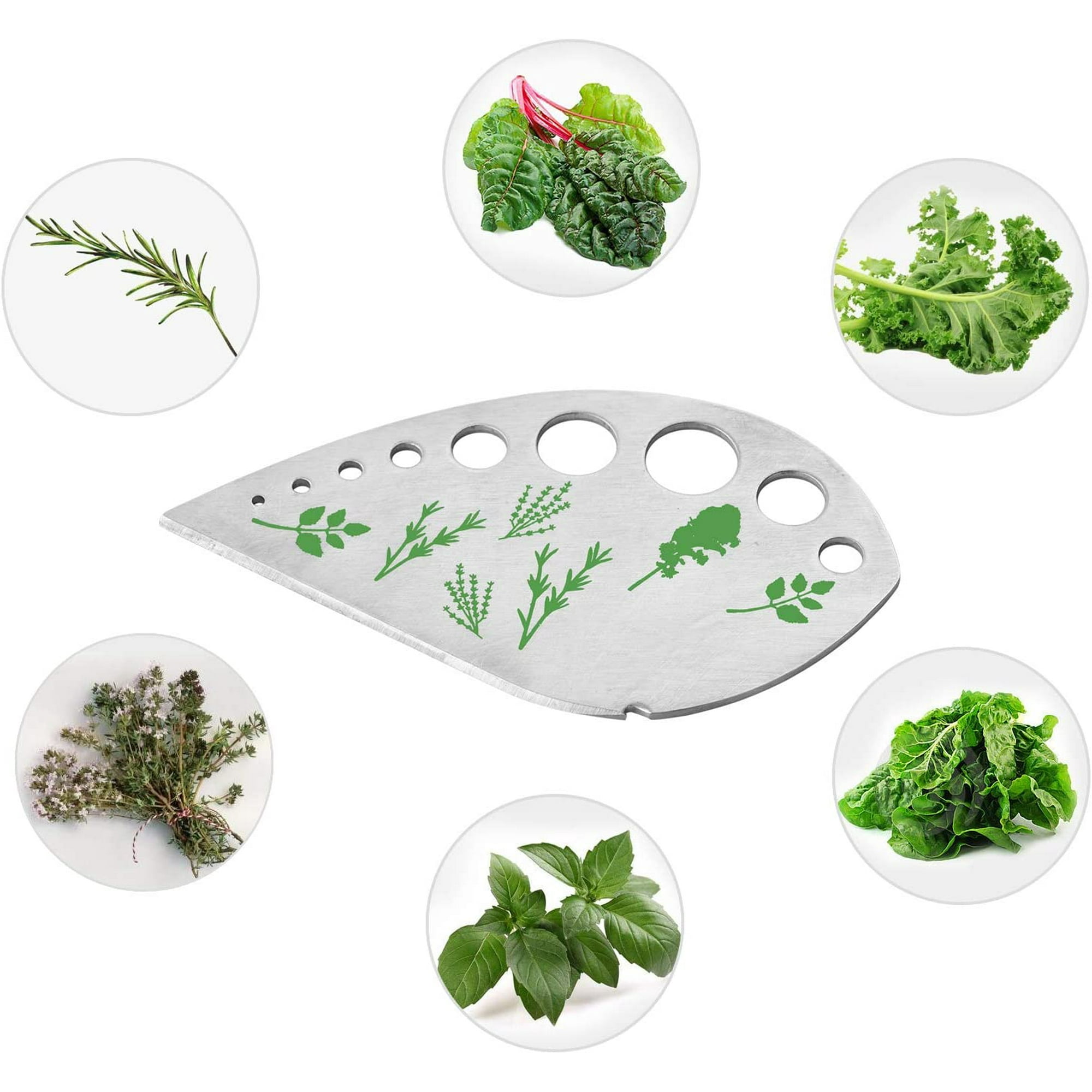 2 Pcs Herb Stripper Tool, Vegetable Herb Eliminator Comb