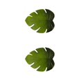 thumbnail image 4 of Bewildely Hoja de mantel con forma de hoja, estera aislante de EVA, simulación de almohadilla de palma Tropical, accesorios de cocina para Type1 NO1 Bewildely CBP072144, 4 of 5