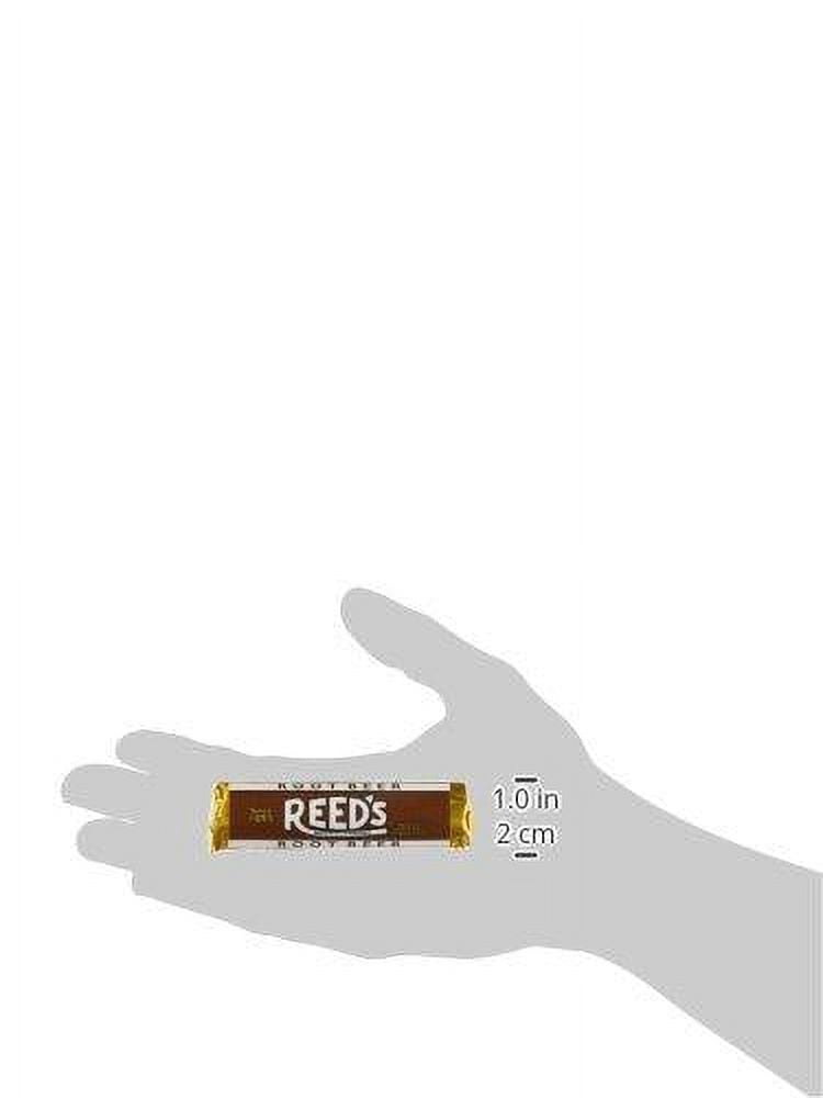 Reed’s Root Beer Candy Rolls |   Hard Candy | 24 Count  Root Beer Flavored Old-Fashioned