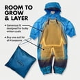 thumbnail image 3 of Tuffo Little Kids' Muddy Buddy Coverall, Blue, 5T, 3 of 11