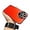Orange, variant on Designed for iPhone Case,Luxury Matter Skin Touch Hard PC Circular Camera Lens Protection Shockproof Protective Cover Phone Case (iPhone 14 Plus,Black)