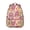 Rose-red-8, variant on Hibiscus Backpack for Students Hawaiian Jungle Floral School Bag Colorful Exotic Tropical Backpack for Summer Travel