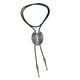thumbnail image 2 of Elegante Bolo Tie de vaquero occidental con colgante Camisa de cuerda de cuero s Joyas para vestidos Accesorio de ropa de baile , Salvador Corbata de hombre, 2 of 10