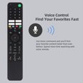 thumbnail image 2 of RMF-TX520U reemplazó el control remoto de voz compatible con Bluetooth para Sony Bravia TV/KD/XR, 2 of 8