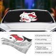 thumbnail image 5 of Windshield Sun Shade Foldable Car Front Window Sunshade For Car Suv Trucks Vans - Best Heat Shield Blocker Visor Cover Blocks Uv Rays And Keeps Your Vehicle Cool-Small, 5 of 5