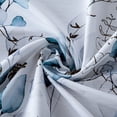 thumbnail image 6 of Dainty Home Multicolor Sweet Garden Floral Fabric Shower Curtain – 3D Textured Design, Water-Repellent, Machine-Washable Bathroom Curtain, 70" x 72", 6 of 6