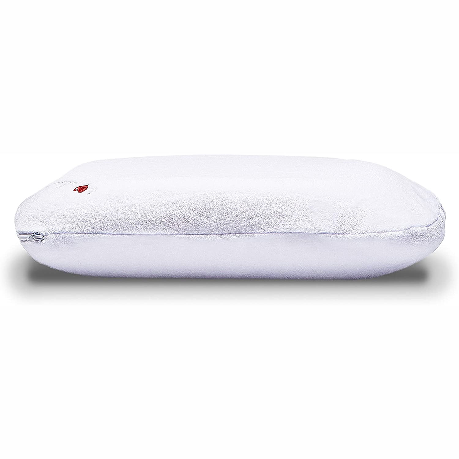 I Love Pillow Ergonomic Contour Sleeping Pillow with Cover, Queen Sized
