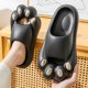 thumbnail image 2 of Amzcrzy Zapatos de mujer,Zapatos de mujer,Zapatillas de mujer, Pantuflas para hombre y mujer, súper suaves, transpirables, antideslizantes, para el dormitorio y el hogar. Sandalias Mujer Zapatillas D, 2 of 6
