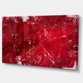 thumbnail image 2 of Texture Rouge Abstraite - Impression d'Art Abstrait sur Toile, 2 of 3