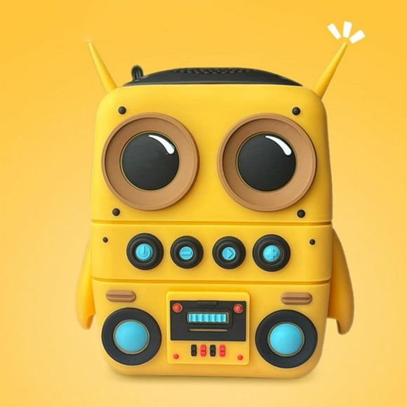 Altavoz inalámbrico Bass CUTICAT Mini Robot estéreo multifuncional