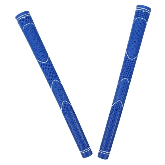 WHAMVOX 2pcs Golf Training Grip For Kids Rubber Nonslip Golf Handle Comfortable Golfing Club Grip For Beginners Practice Tool Replacement Kit