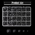thumbnail image 3 of Resin Flatback Rhinestones, Loetky Flatback Jelly Stones, Bedazzling Crafting Metallic Kit for Shoes Nails Face Makeup Tumblers Bottles DIY Crafts, 3 of 9