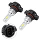 thumbnail image 3 of Kit de 2 bombillas LED para faros delanteros de coche, 80 W, 6000 K, luz antiniebla, luz de conducción para H16/5202, 3 of 12