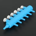 thumbnail image 4 of Distribuidor de aire para tanque de peces, 2 unidades, adaptador de bomba de oxígeno para acuario, 6 vías, 4 of 12